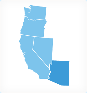Arizona Region Map