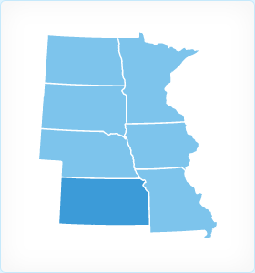 Kansas Region Map