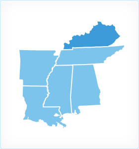 Kentucky Region Map