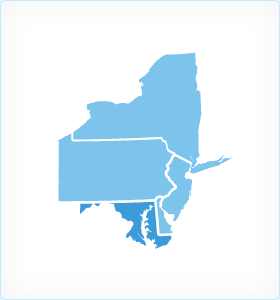 Maryland Region Map