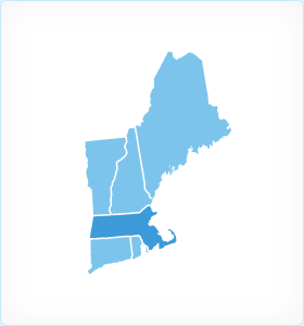 Massachusetts Region Map