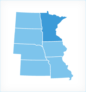 Minnesota Region Map