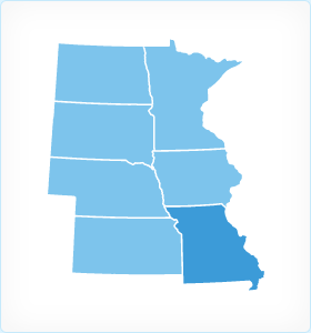 Missouri Region Map