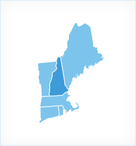 New Hampshire Region Map
