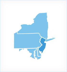 New Jersey Region Map