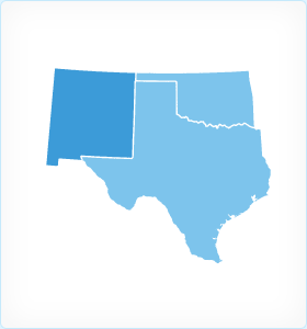 New Mexico Region Map