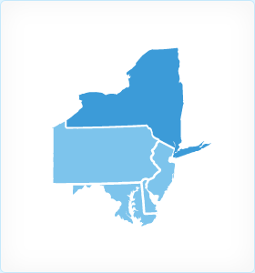 New York Region Map