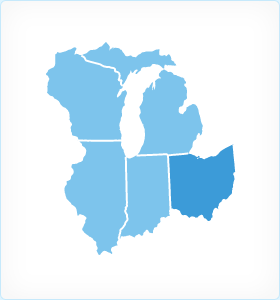 Ohio Region Map