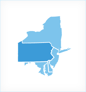 Pennsylvania Region Map