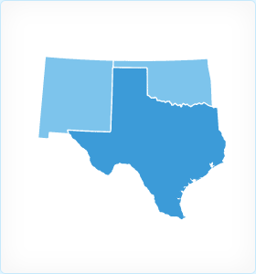 Texas Region Map
