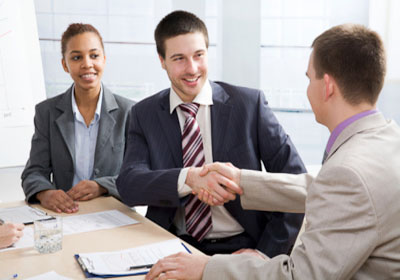 Businessmen Shaking Hands Businessmen Shaking Hands