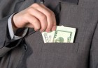 Putting Money in Suit Pocket Putting Money in Suit Pocket