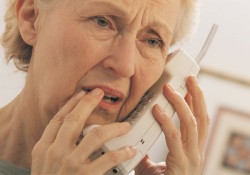 Worried Grandmother
