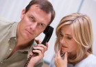 Bereaved Couple on Phone