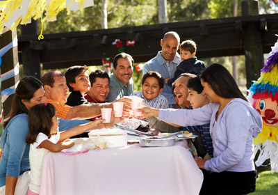 Hispanic American Family Party Hispanic American Family Party