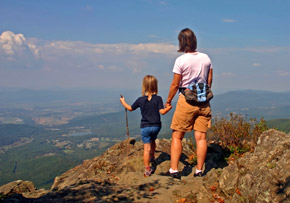 Mother and Daughter Hiking Mother and Daughter Hiking