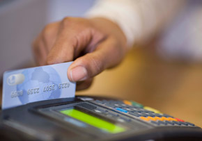 Swiping Debit Card Swiping Debit Card