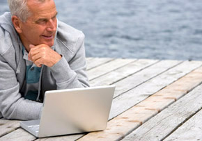Man on Laptop Man on Laptop