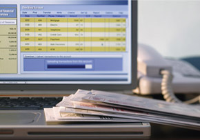Paperwork and Laptop Paperwork and Laptop