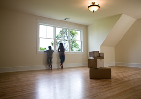 Children in Empty House